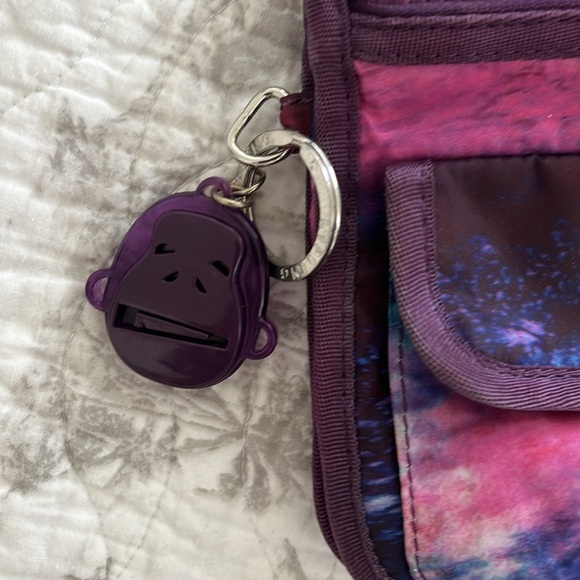 Kipling purple galaxy crossbody purse - Picture 2 of 4